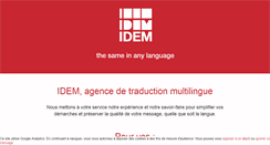 Desktop Screenshot of idem-net.com